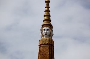 Phnom Penh Royal Palace Stupa 